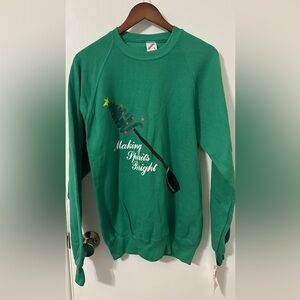 NWT Vintage Christmas Crewneck Sweatshirt